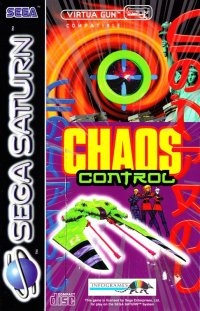 Chaos Control PAL Sega Saturn PAL box art